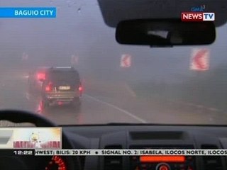 BT: Baguio City, naka-red alert na dahil sa banta ng baha at landslide