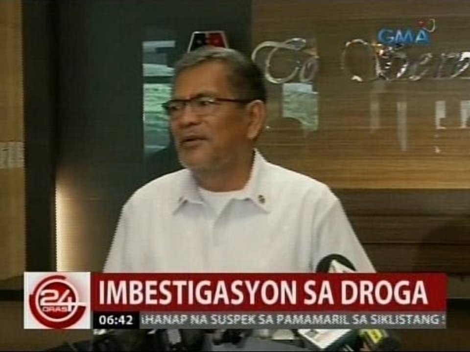 24 Oras: DILG: May sapat nang ebidensya laban sa 2 PNP generals na sangkot umano sa droga