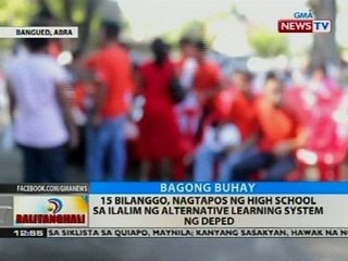 15 bilanggo, nagtapos ng high school sa ilalim ng alternative learning system ng DepEd