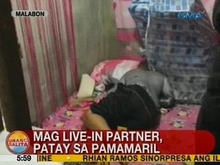 UB: Mag live-in partner, patay sa pamamaril sa Malabon