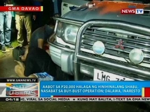 Aabot sa P20,000 halaga ng hinihinalang shabu, nasabat sa buy-bust operation