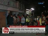 Umano'y pusher, 1 pulis na AWOl at 1 'di pa nakikilalang lalaki, patay sa buy-bust operation