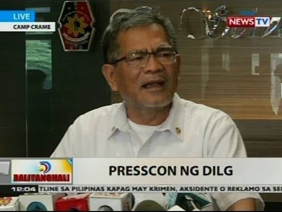 BT: Presscon ng DILG