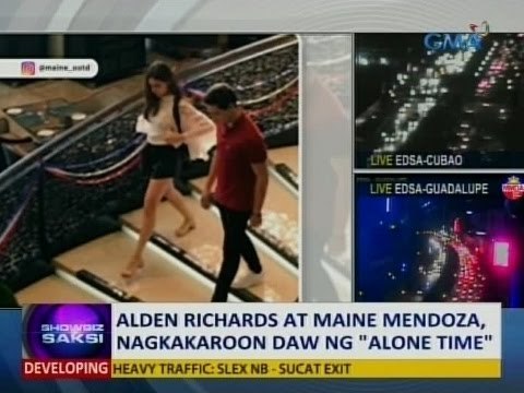 Saksi: Alden Richards at Maine Mendoza, ilang beses nang nag-dinner ng sila lang