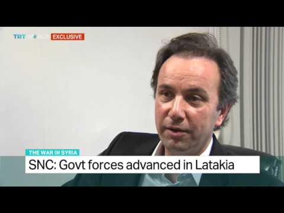 TRT World - Interview with Syrian opposition leader Khaled Khoja about regime attacks on Turkmens