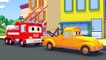 Feuerwehrauto in Autopolis Autos & Lastwagen Cartoon fûr Kinder