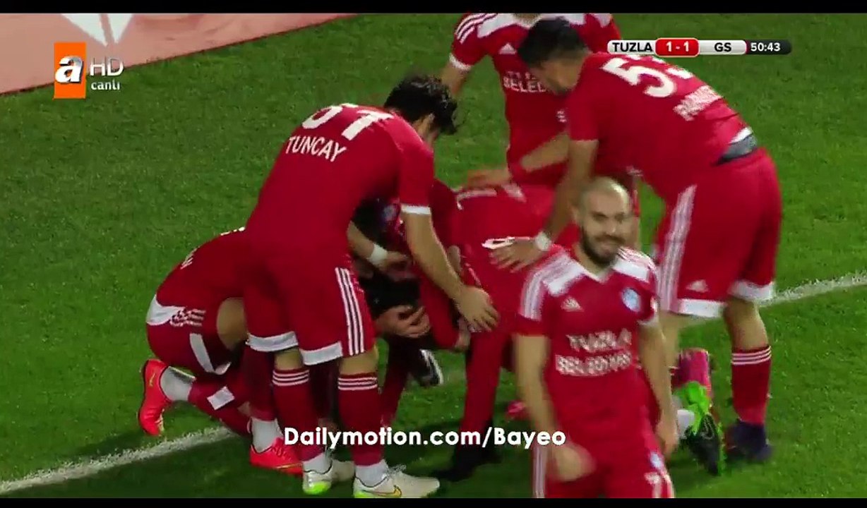 Arif Sahin Goal HD - Tuzlaspor 1-1 Galatasaray - 28.12.2016 Turkish Cup - Second stage