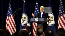 Kerry: Two-state solution will end Israeli-Palestinian conflict