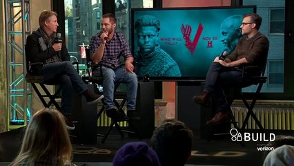 Travis Fimmel And Linus Roche Discuss Shooting In Ireland   BUILD Series