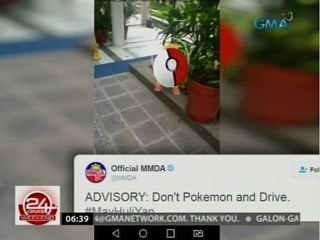 24 Oras: Mobile game-app na 'Pokemon Go', kinahuhumalingan na ng mga Pinoy