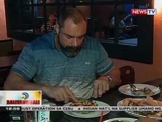 'Game of Thrones' actor Conan Stevens, nag-enjoy sa ilang pagkaing Pinoy