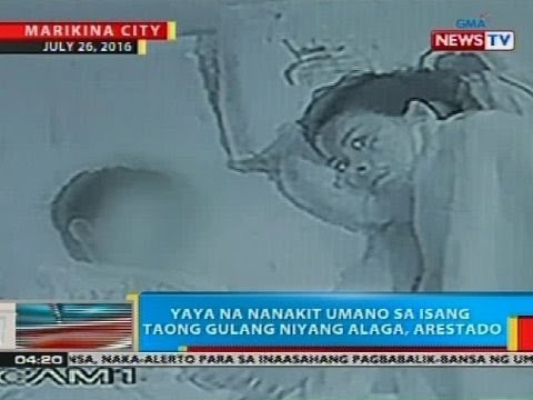Yaya na nanakit umano sa isang taong gulang niyang alaga, arestado