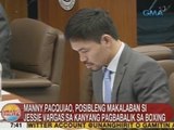 UB: Manny Pacquiao, posibleng makalaban si Jessie Vargas sa kanyang pagbabalik sa boxing