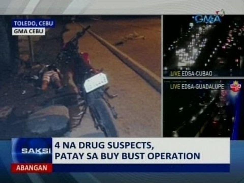SAKSI: 4 na drug suspects, patay sa buy bust operation
