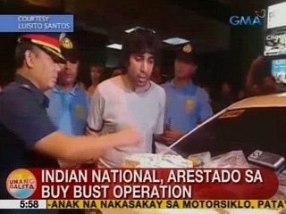 UB: Indian nat'l, arestado sa buy bust operation sa Makati