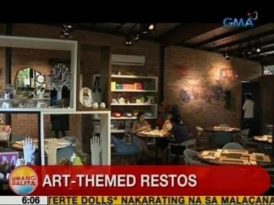 UB: Art-themed restos