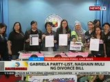 BT: Gabriela party-list, naghain muli ng divorce bill