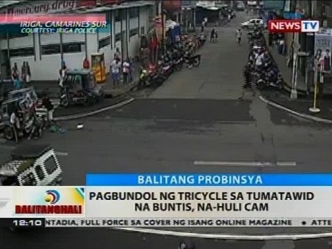 BT: Pagbundol ng tricycle sa tumatawid na buntis, na-huli cam