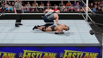 WWE 2K17 goldberg v big show