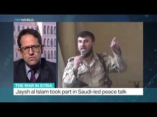 Interview with Sami Nader about impact of Syrian opposition leader's death on peace talks