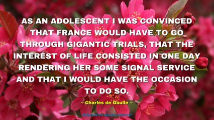 Charles de Gaulle Quotes #1