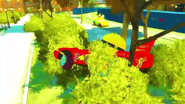 Disney cars Dinoco & Lightning McQueen Minions Children s Songs Nursery Rhymes