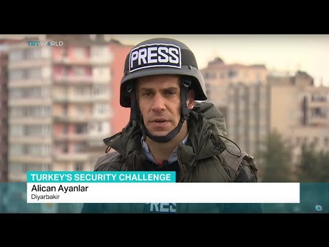 Alican Ayanlar reports latest from Diyarbakir as clashes with PKK terrorists still continue