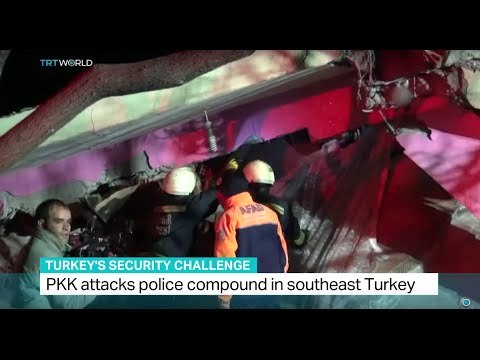 Alican Ayanlar reports from Diyarbakir where PKK terrorists attacked police lodgings