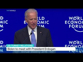 US Vice President Biden to meet with President Erdogan after World Economic Forum
