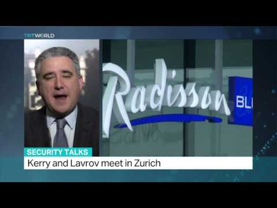 Kerry and Lavrov meet in Zurich to discuss the...