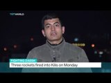 Three rockets fired into Kilis on Monday, Ali Mustafa reports from Kilis, Turkey