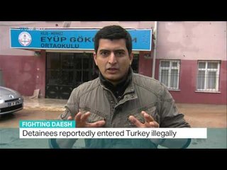 Descargar video: Eight detained for ties to DAESH, TRT World's Ali Mustafa reports from Turkey's Kilis