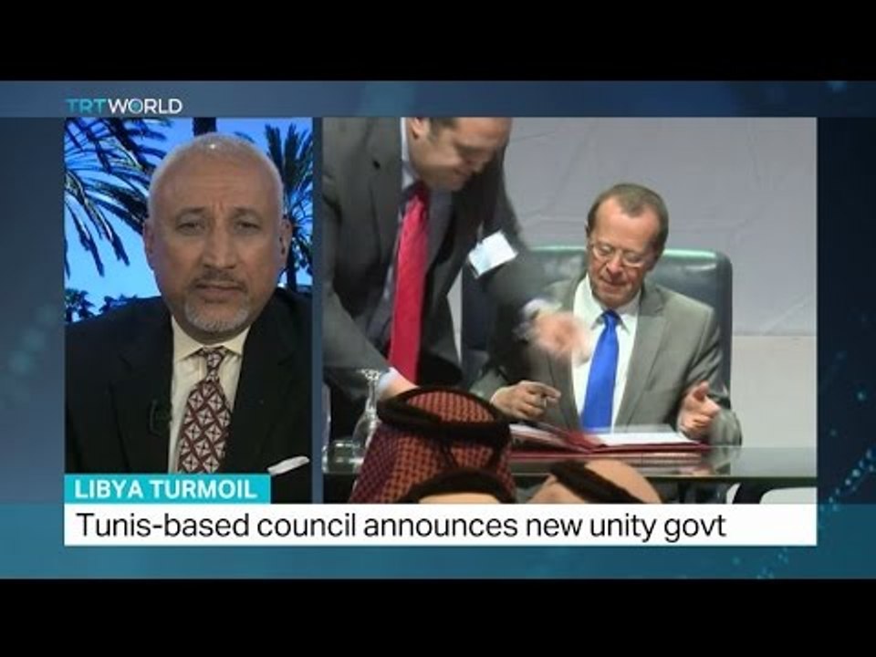 Interview with Omar Turbi on Libyan Presidental Council's announment of new unity goverment
