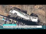 Bus crash in Japan kills at least 14, injures another 27