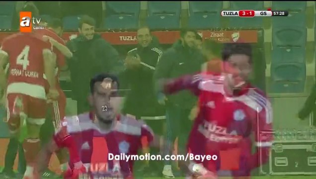 All Goals & Highlights HD - Tuzlaspor 3-2 Galatasaray - 28.12.2016 Turkish Cup - Second stage