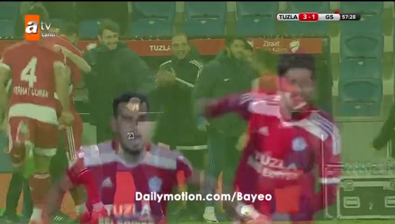 All Goals & Highlights HD - Tuzlaspor 3-2 Galatasaray - 28.12.2016 Turkish Cup - Second stage