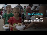 The war in Syria has left a devastating impact on children