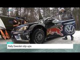 World Rally Championship - Rally Sweden slip-ups