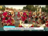 Carnival festivities in Haiti despite political instability