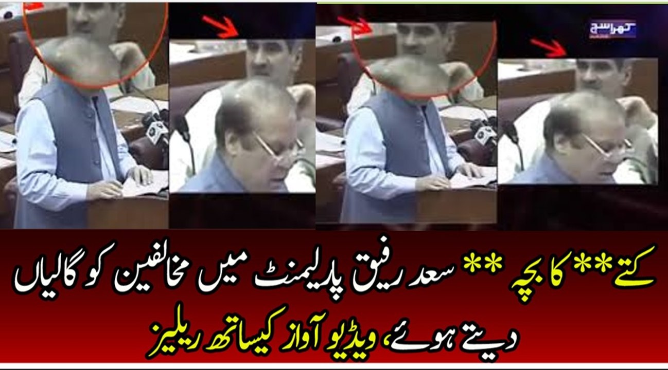 Leaked Video of Saad Rafique Bashing Opponent