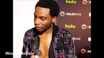 Woody McClain at BET's New Edition Screening at Paley Center