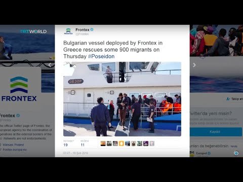 EU border agency says 900 refugees rescued near the Greek island of Lesbos