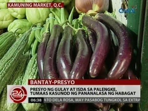 24 Oras: Presyo ng gulay at isda sa palengke, tumaas kasunod ng pananalasa ng habagat