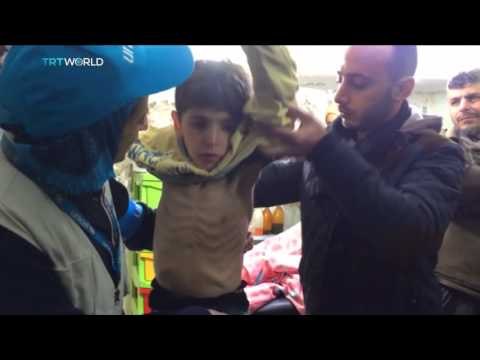 UN confirms aid trucks have reached five besieged towns in Syria