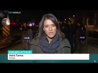 TRT World's Asha Tanna reports latest on Ankara attack