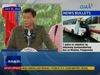 SAKSI: P3.35-T proposed National budget para sa 2017, isinumite ng DBM sa kongreso