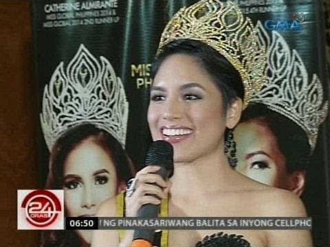 24 Oras: Miss Global Jessica Peart, nasa Pilipinas para paghandaan ang upcoming int'l pageant