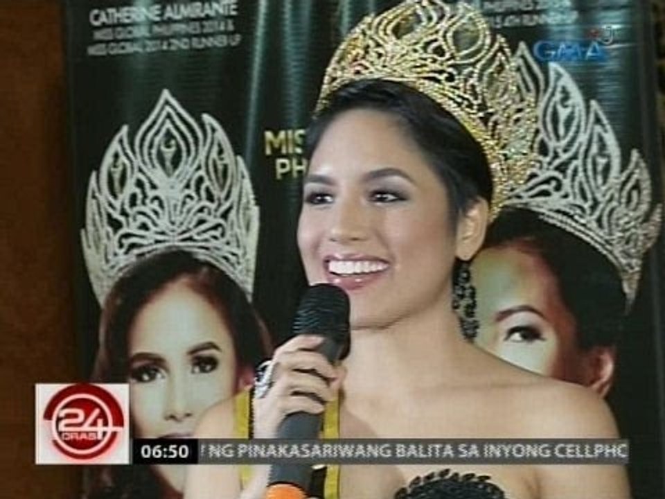 24 Oras: Miss Global Jessica Peart, nasa Pilipinas para paghandaan ang upcoming int'l pageant