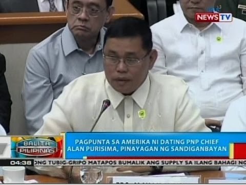 BP: Pagpunta sa Amerika ni dating PNP Chief Alan Purisima, pinayagan ng Sandiganbayan