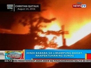 BP: Hindi bababa sa limampung bahay, naapektuhan ng sunog